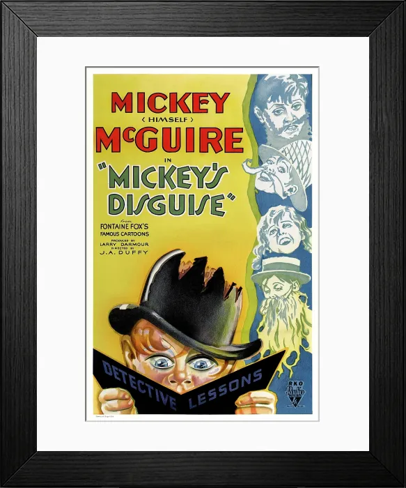 Framed Print : MICKEY'S DISGUISES (aka MICKEY'S DISGUISE), 1933