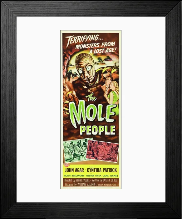 Framed Print : THE MOLE PEOPLE, 1956 Framed Print : THE MOLE PEOPLE, 1956