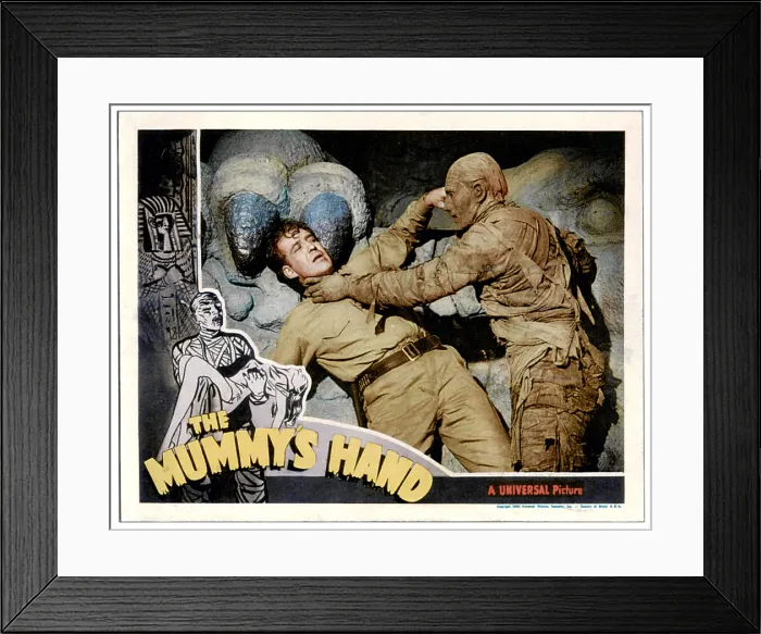 Framed Print : THE MUMMY'S HAND, from left: Dick Foran, Tom Tyler, 1940