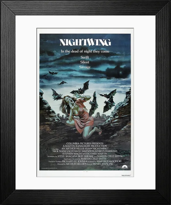 Framed Print : NIGHTWING, US poster, 1979. Columbia Pictures / courtesy Everett Collection