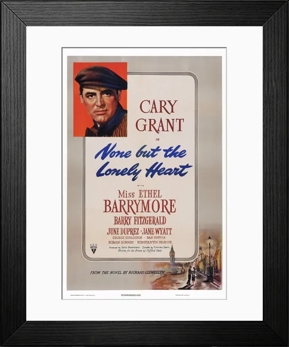 Framed Print : NONE BUT THE LONELY HEART, Cary Grant, 1944 Framed Print : NONE BUT THE LONELY HEART, Cary Grant, 1944