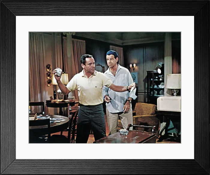 Framed Print : THE ODD COUPLE, Jack Lemmon, Walter Matthau, 1968 Framed Print : THE ODD COUPLE, Jack Lemmon, Walter Matthau, 1968