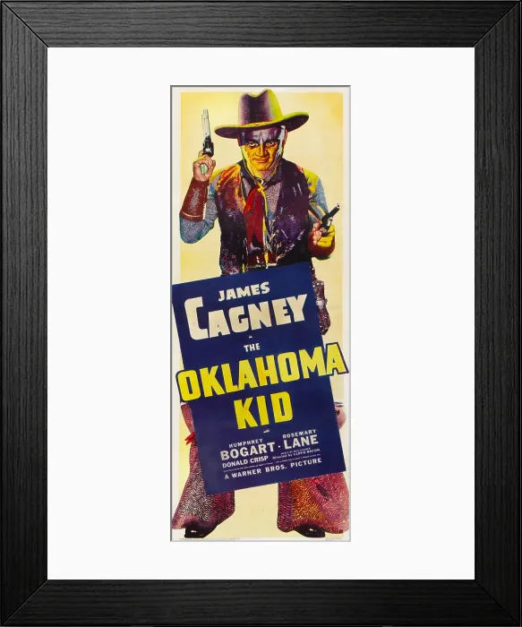 Framed Print : OKLAHOMA KID, James Cagney, 1939 Framed Print : OKLAHOMA KID, James Cagney, 1939