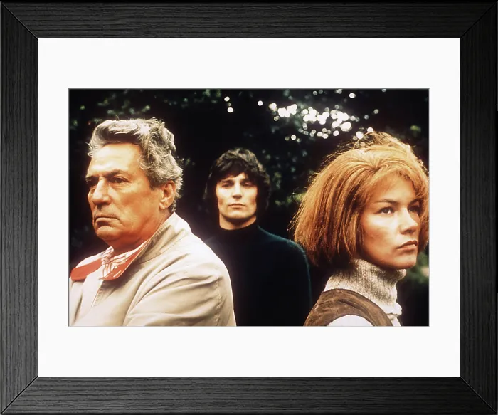 Framed Print : SUNDAY BLOODY SUNDAY, Peter Finch, Murray Head, Glenda Jackson, 1971, sexual triangle