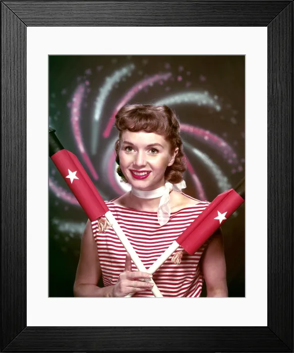 Framed Print : Debbie Reynolds, 1950s Framed Print : Debbie Reynolds, 1950s
