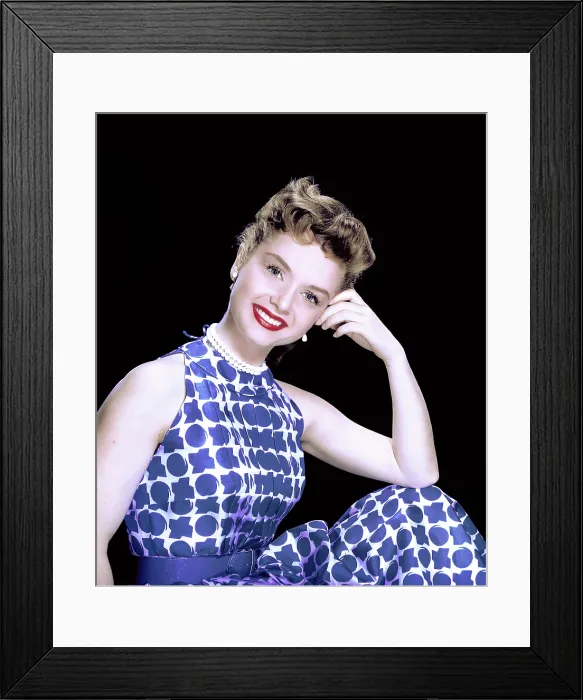 Framed Print : Debbie Reynolds, c. 1950s