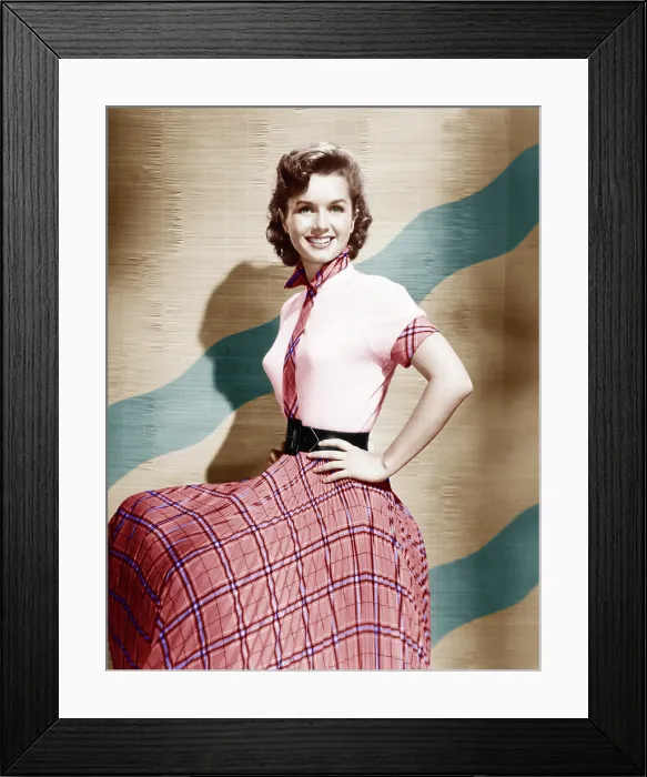 Framed Print : Debbie Reynolds, ca. 1950s Framed Print : Debbie Reynolds, ca. 1950s
