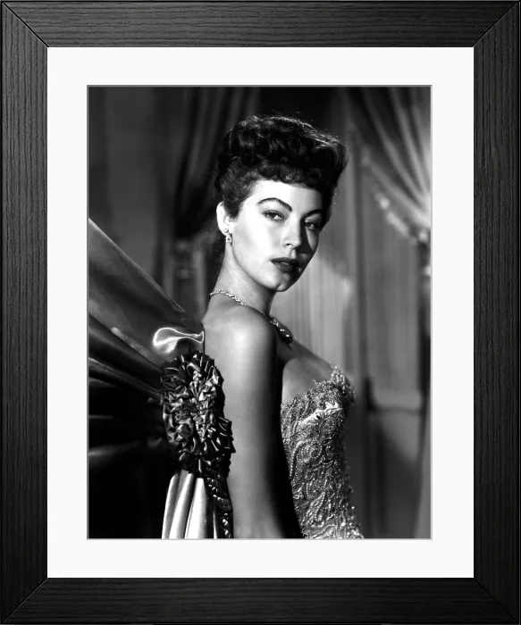 Framed Print : MY FORBIDDEN PAST, Ava Gardner, 1951