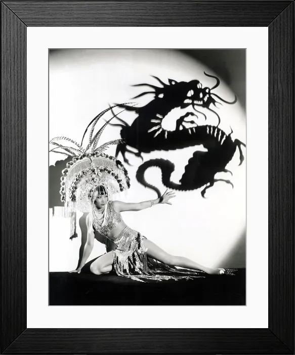 Framed Print : DAUGHTER OF THE DRAGON, Anna May Wong, 1931