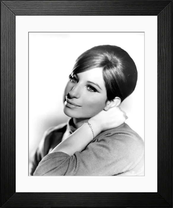 Framed Print : BARBRA STREISAND, portrait from 'Funny Girl', 1968