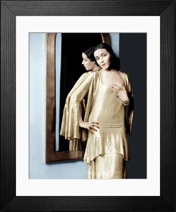 Framed Print : Dolores del Rio, 1929
