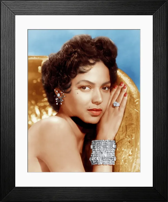 Framed Print : Dorothy Dandridge, ca. 1950s