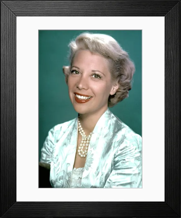 Framed Print : Dinah Shore, ca. 1950s Framed Print : Dinah Shore, ca. 1950s