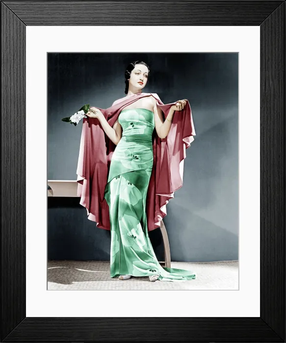 Framed Print : Dorothy Lamour, ca. 1937 Framed Print : Dorothy Lamour, ca. 1937