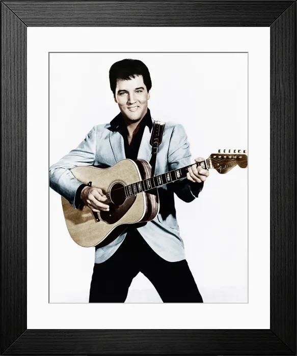 Framed Print : Elvis Presley, ca. mid-1960s Framed Print : Elvis Presley, ca. mid-1960s
