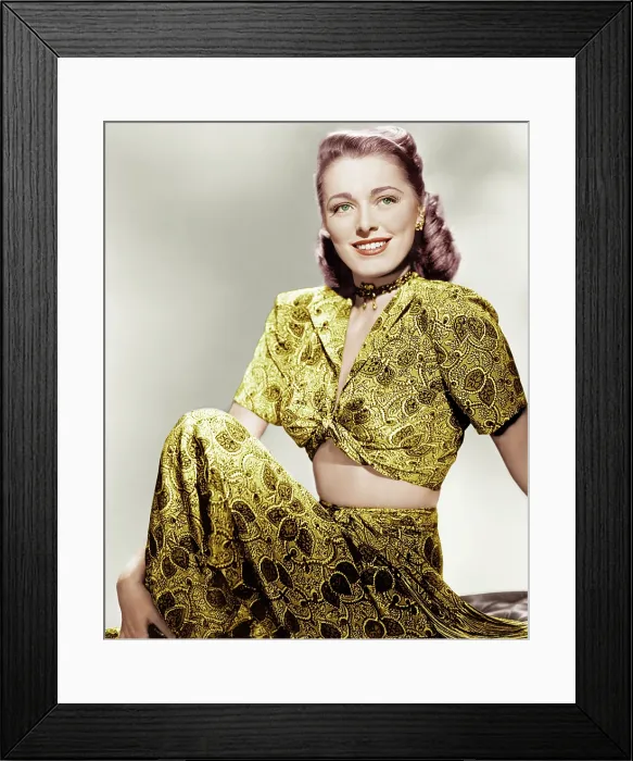 Framed Print : Eleanor Parker, portrait ca. 1940s