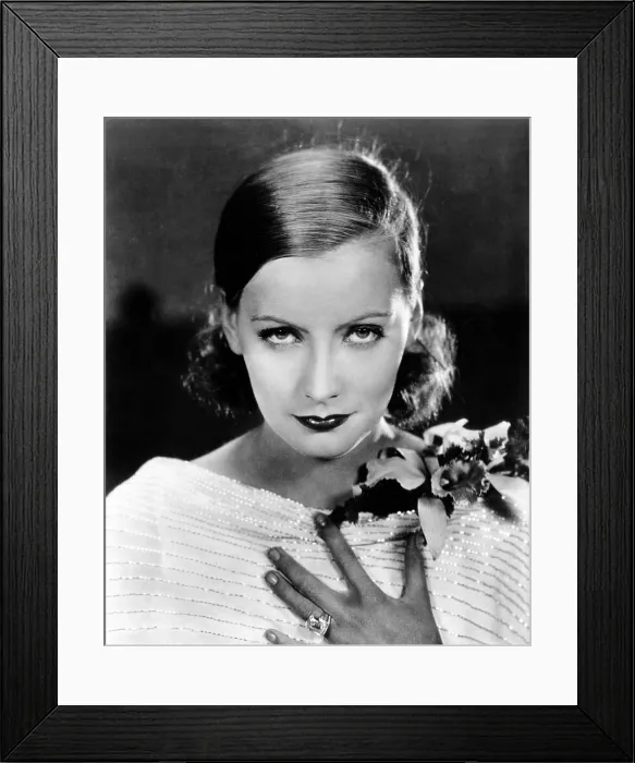 Framed Print : WILD ORCHIDS, Greta Garbo, portrait by Ruth Harriet Louise, 1929