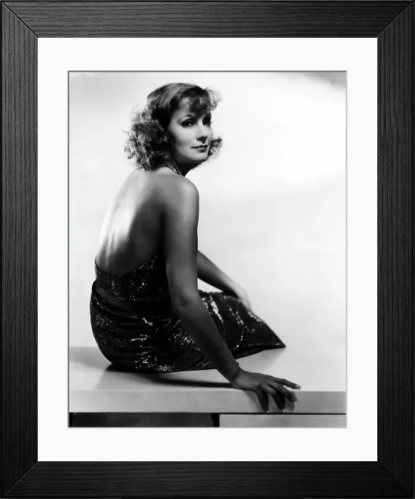Framed Print : SUSAN LENOX-HER FALL AND RISE, Greta Garbo, portrait by Clarence Sinclair Bull, 1931