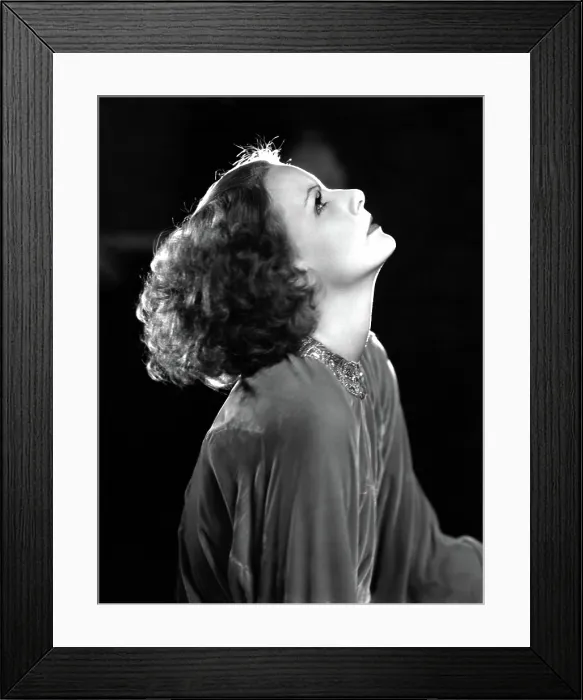 Framed Print : INSPIRATION, Greta Garbo, portrait by Clarence Sinclair Bull, 1931