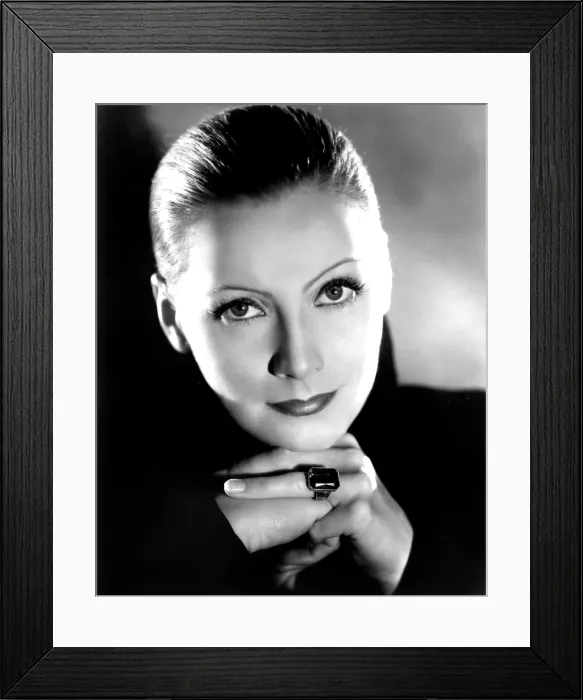 Framed Print : MATA HARI, Greta Garbo, portrait by Clarence Sinclair Bull, 1931