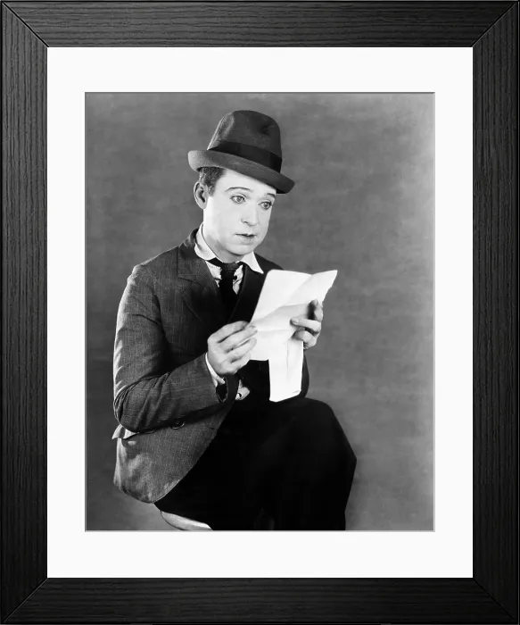 Framed Print : Harry Langdon, ca. mid-1920s