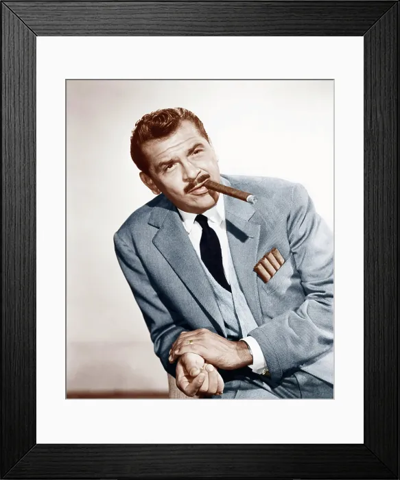Framed Print : Ernie Kovacs, ca. 1950s