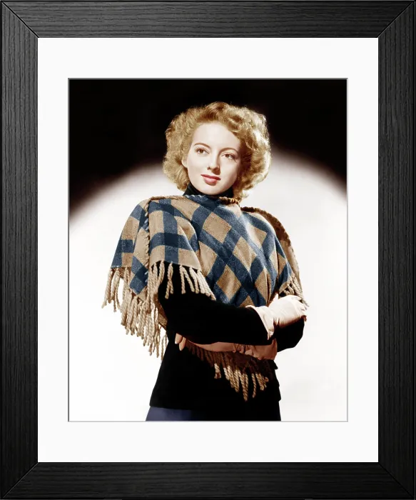 Framed Print : Evelyn Keyes, 1943