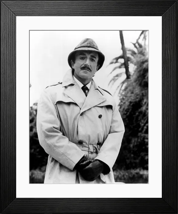 Framed Print : Peter Sellers in RETURN OF THE PINK PANTHER, 1975