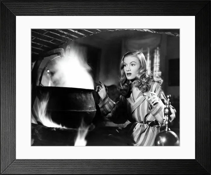 Framed Print : I MARRIED A WITCH, Veronica Lake, 1942