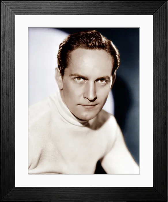 Framed Print : Fredric March, ca. 1937 Framed Print : Fredric March, ca. 1937