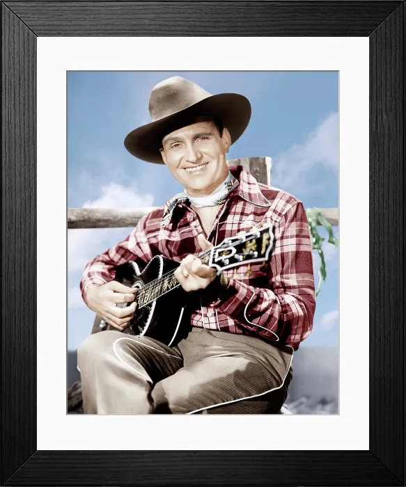 Framed Print : Gene Autry, ca. late 1940s Framed Print : Gene Autry, ca. late 1940s
