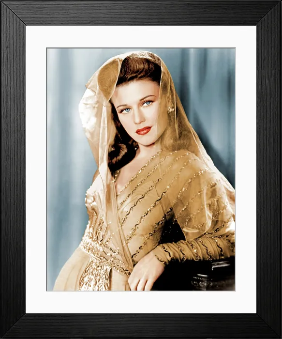 Framed Print : Ginger Rogers in Paramount Studio publicity portrait, ca. 1942