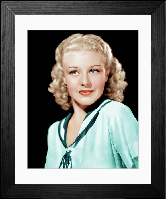 Framed Print : Ginger Rogers in RKO publicity portrait, ca. 1936 Framed Print : Ginger Rogers in RKO publicity portrait, ca. 1936