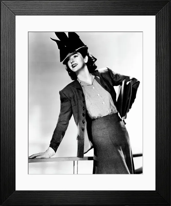 Framed Print : HIS GIRL FRIDAY, Rosalind Russell, 1940