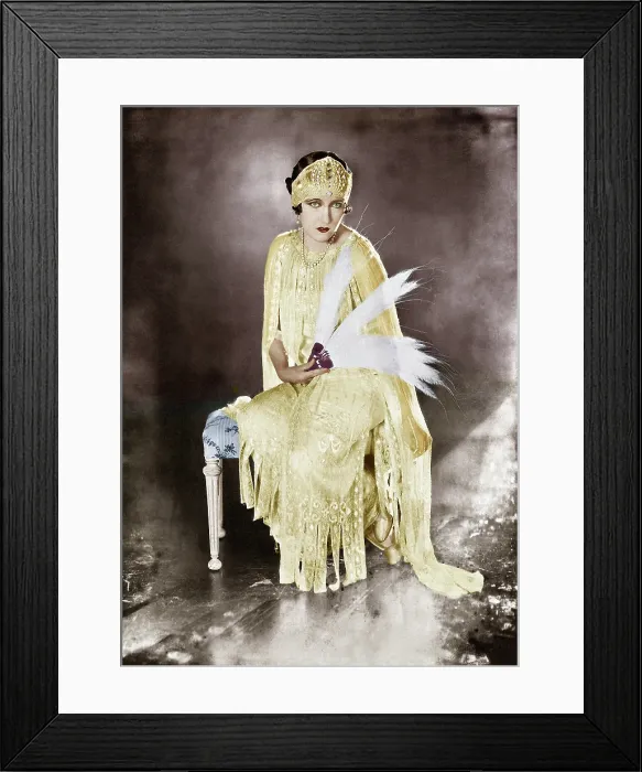 Framed Print : Gloria Swanson, ca. 1921