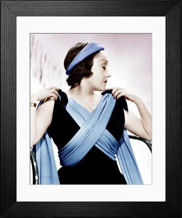 Framed Print : Gloria Swanson, ca. 1937