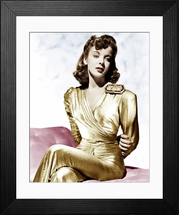 Framed Print : Ida Lupino, ca. 1940s