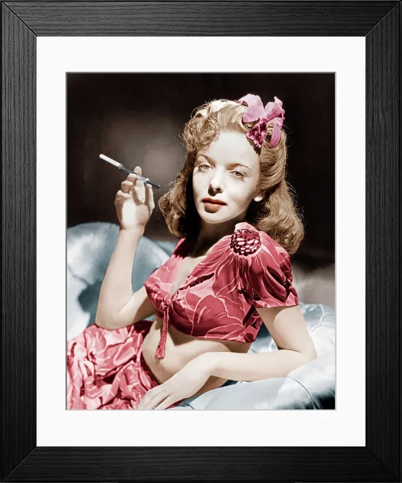 Framed Print : Ida Lupino, ca. 1940s Framed Print : Ida Lupino, ca. 1940s