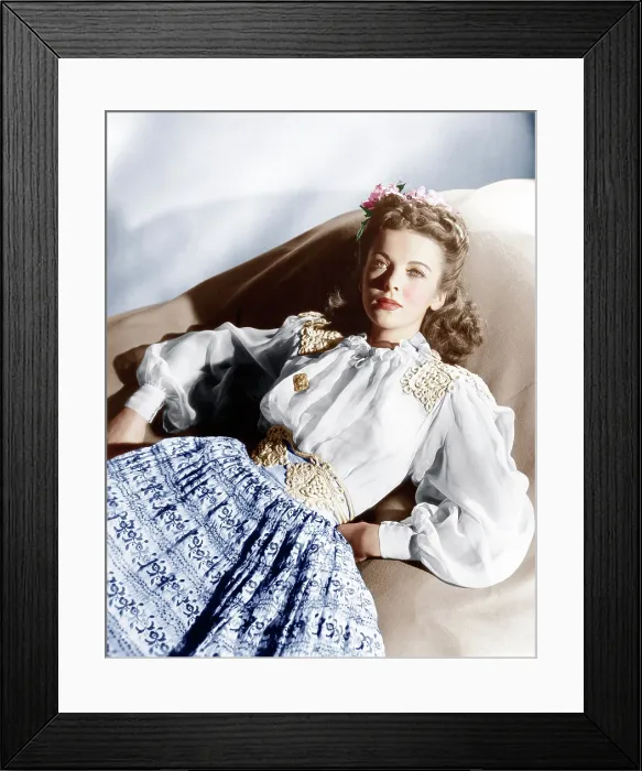 Framed Print : Ida Lupino, ca. mid-1940s