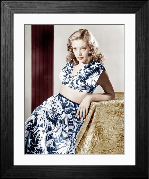 Framed Print : Jane Greer, ca. 1947