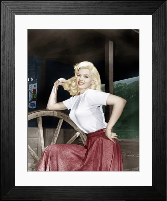 Framed Print : Jayne Mansfield, ca. 1957 Framed Print : Jayne Mansfield, ca. 1957