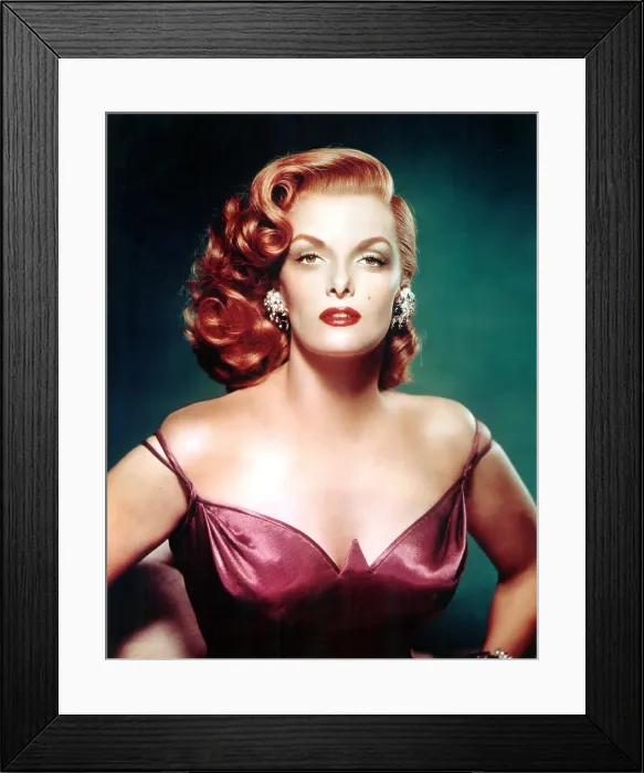 Framed Print : JANE RUSSELL, portrait