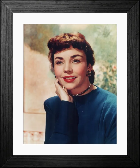 Framed Print : Jennifer Jones, ca. 1940s Framed Print : Jennifer Jones, ca. 1940s