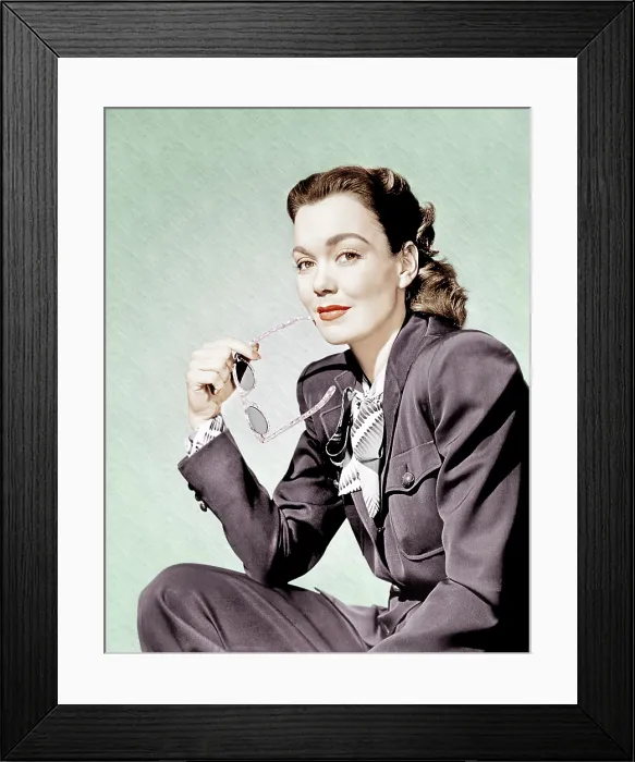 Framed Print : Jane Wyman, Warner Brothers portrait, ca. 1947