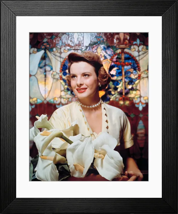 Framed Print : JEAN PETERS, 1950s portrait Framed Print : JEAN PETERS, 1950s portrait