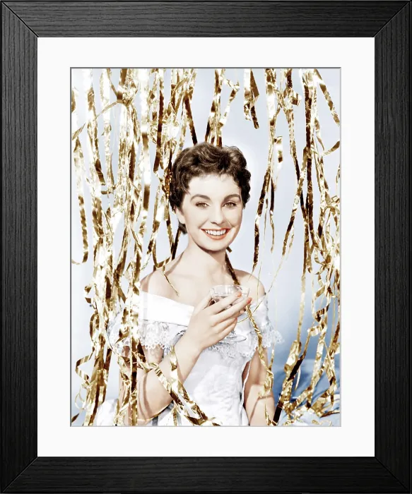 Framed Print : Jean Simmons, ca. 1950s
