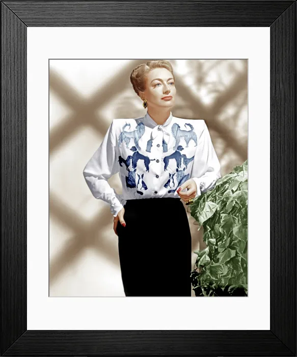 Framed Print : Joan Crawford, ca. 1940s