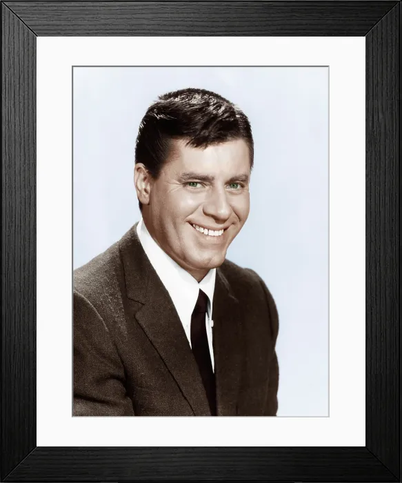 Framed Print : Jerry Lewis, late 1950s