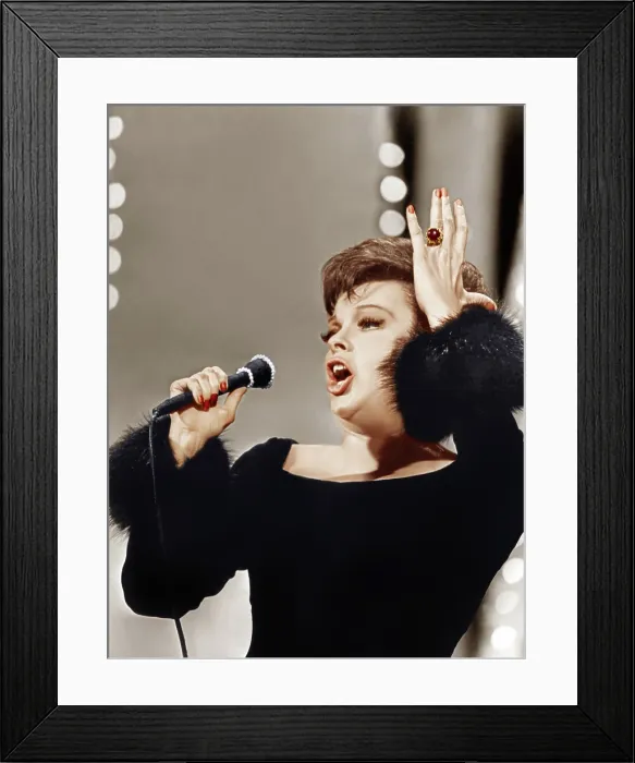 Framed Print : Judy Garland, ca. 1960s Framed Print : Judy Garland, ca. 1960s