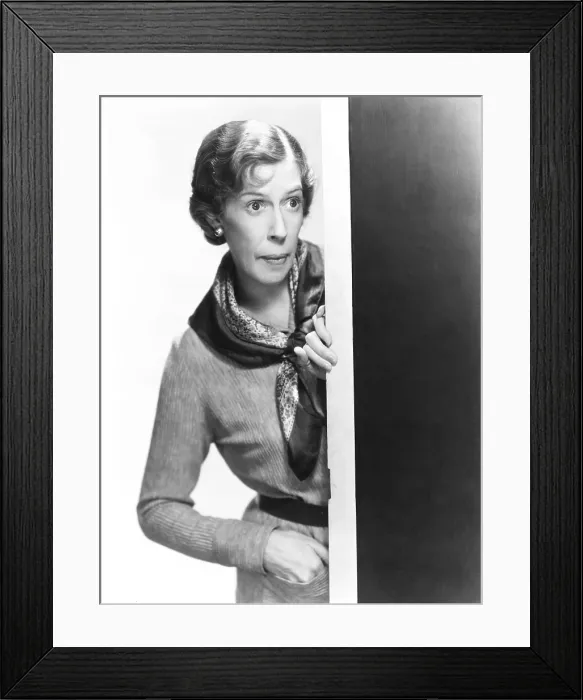 Framed Print : Edna May Oliver, 1934